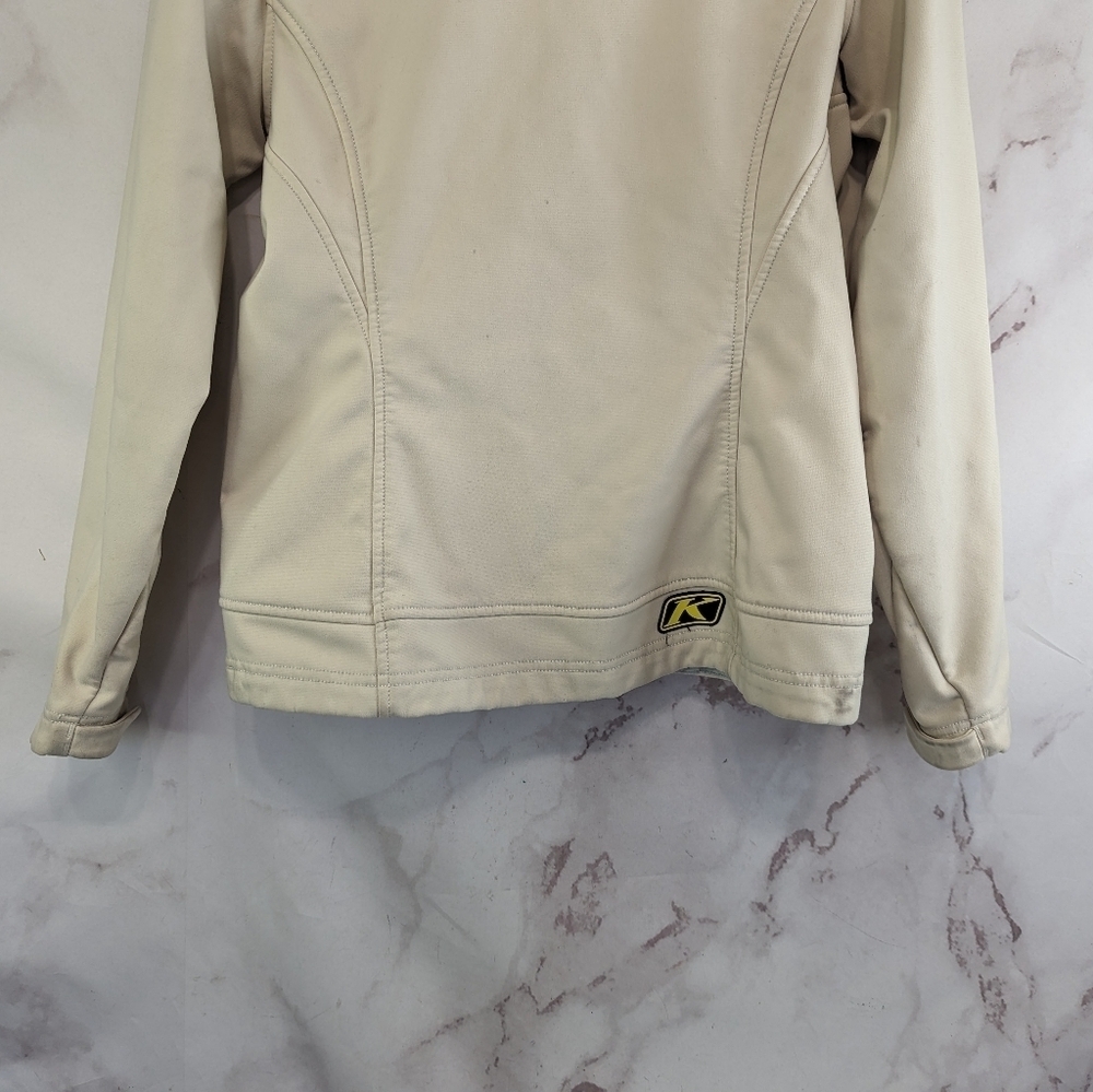 Klim Women's Cream Softshell Jacket - Lightweight Full-Zip - Picture 8 of 13